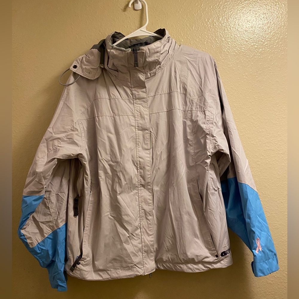 B23 - K2Snow Women's Beige and Blue Jacket size Large